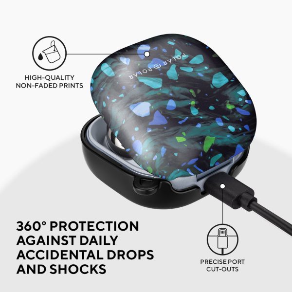 Ocean Terrazzo Gem | Samsung Galaxy Buds Pro Case Online - Image 3