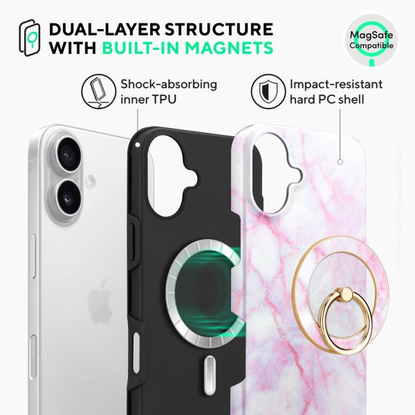 Pink White - iPhone 16 Plus Case Online now - Image 2