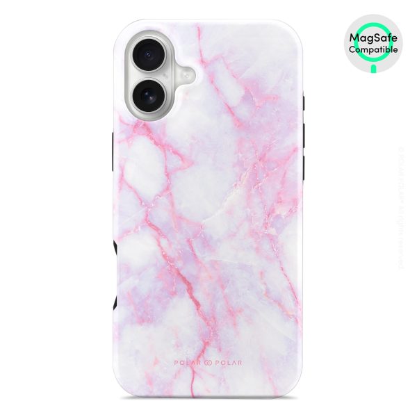 Pink White - iPhone 16 Plus Case Online now